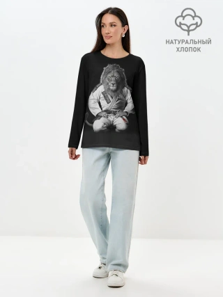 Лонгслив женский. Хлопок / Judo