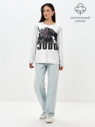Лонгслив женский. Хлопок / Judo