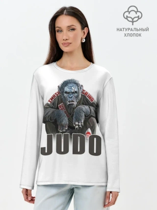 Лонгслив женский. Хлопок / Judo