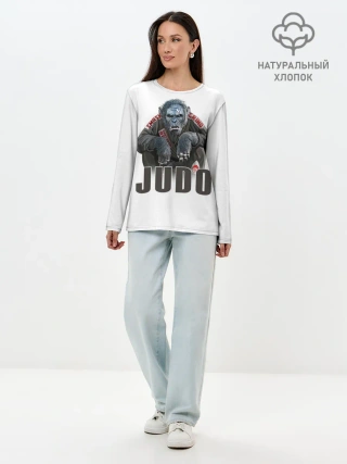 Лонгслив женский. Хлопок / Judo