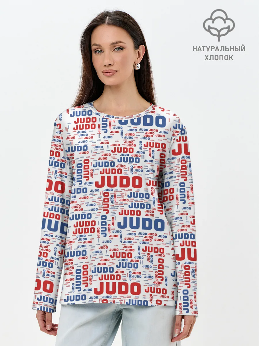 Лонгслив женский. Хлопок / Judo