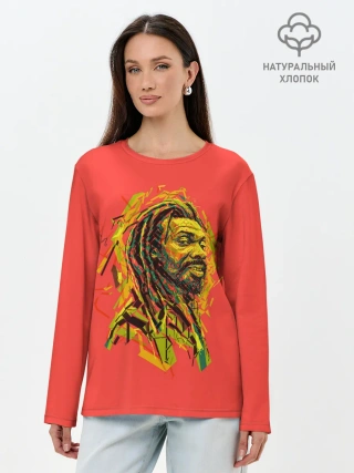 Лонгслив женский. Хлопок / RastaArt