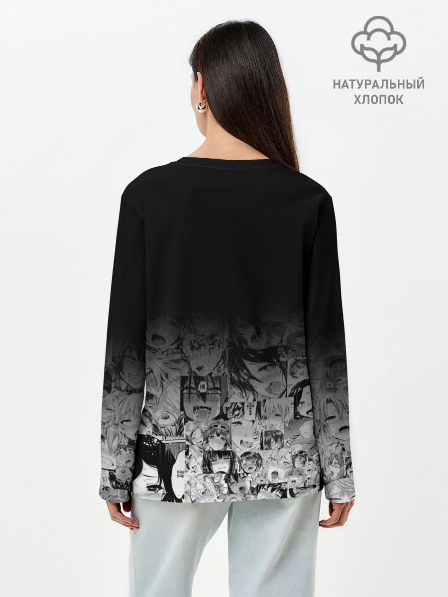 Лонгслив женский. Хлопок / Senpai