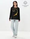 Лонгслив женский. Хлопок / Золотое сечение