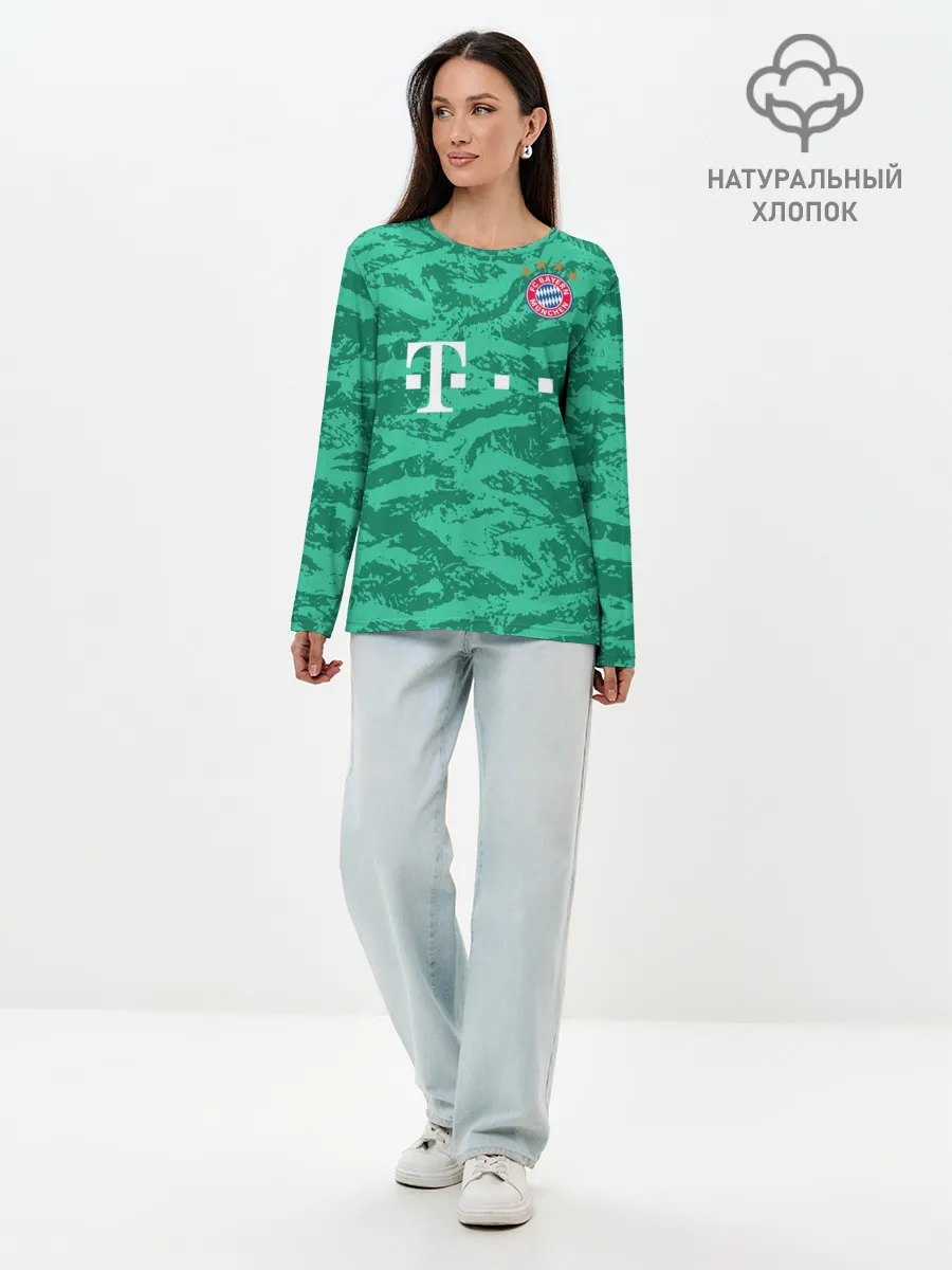 Лонгслив женский. Хлопок / Neuer gk 19-20