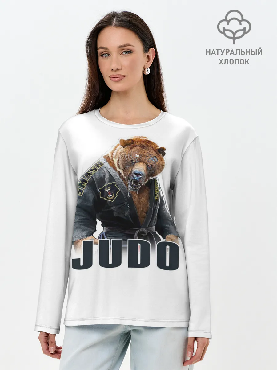 Лонгслив женский. Хлопок / Judo