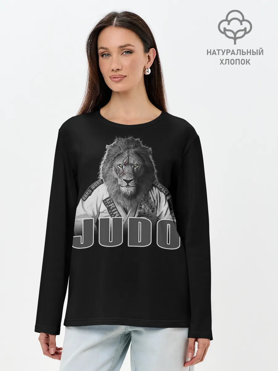 Лонгслив женский. Хлопок / Judo