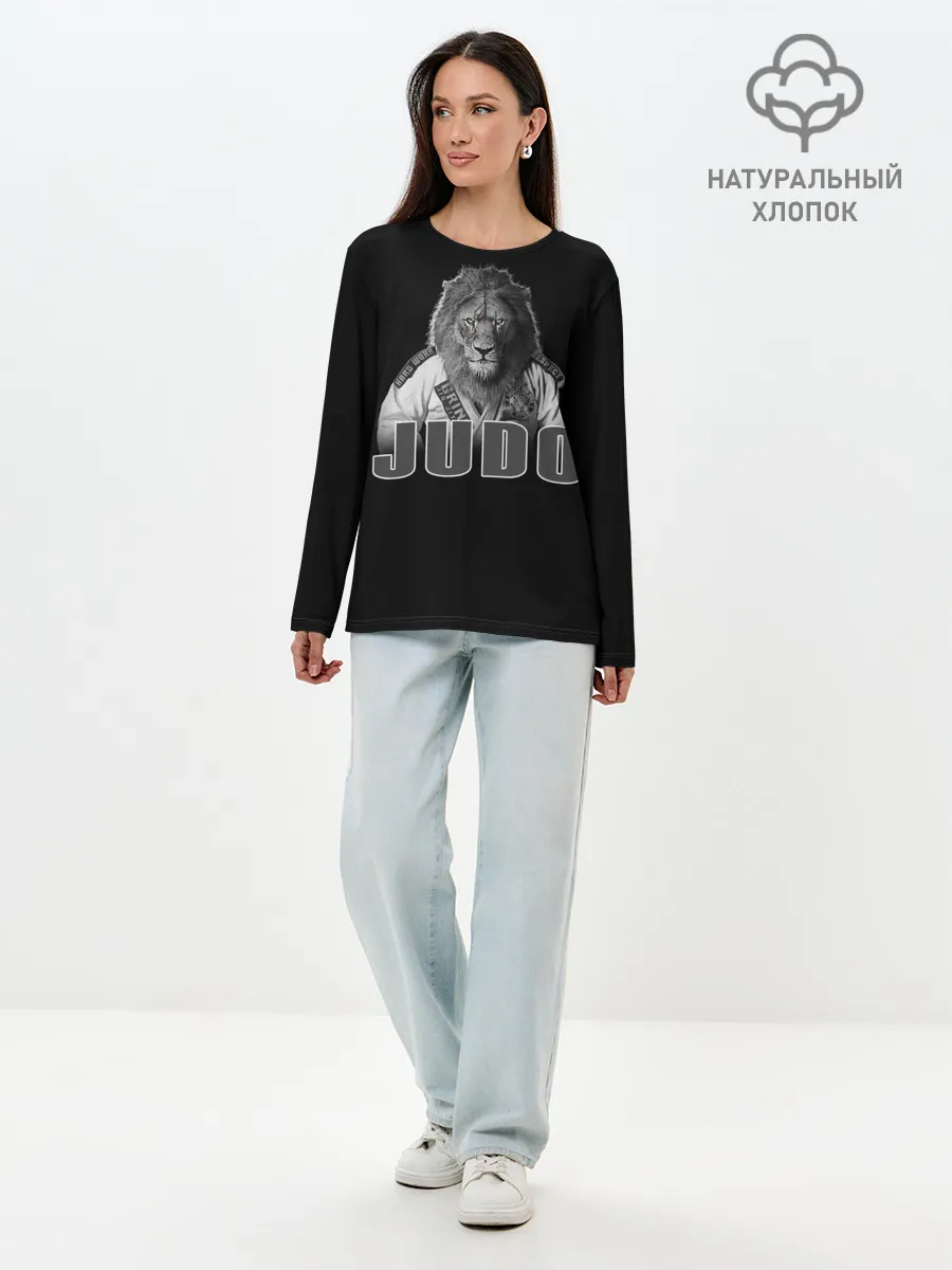Лонгслив женский. Хлопок / Judo