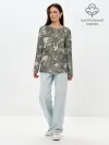 Лонгслив женский. Хлопок / ЪУЪ КАМУФЛЯЖ.