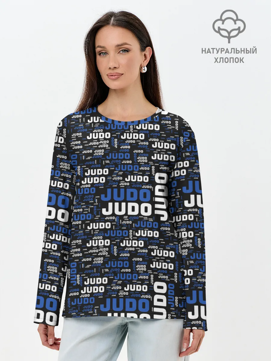Лонгслив женский. Хлопок / Judo