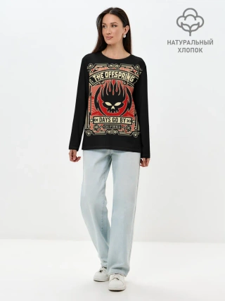 Лонгслив женский. Хлопок / Offspring