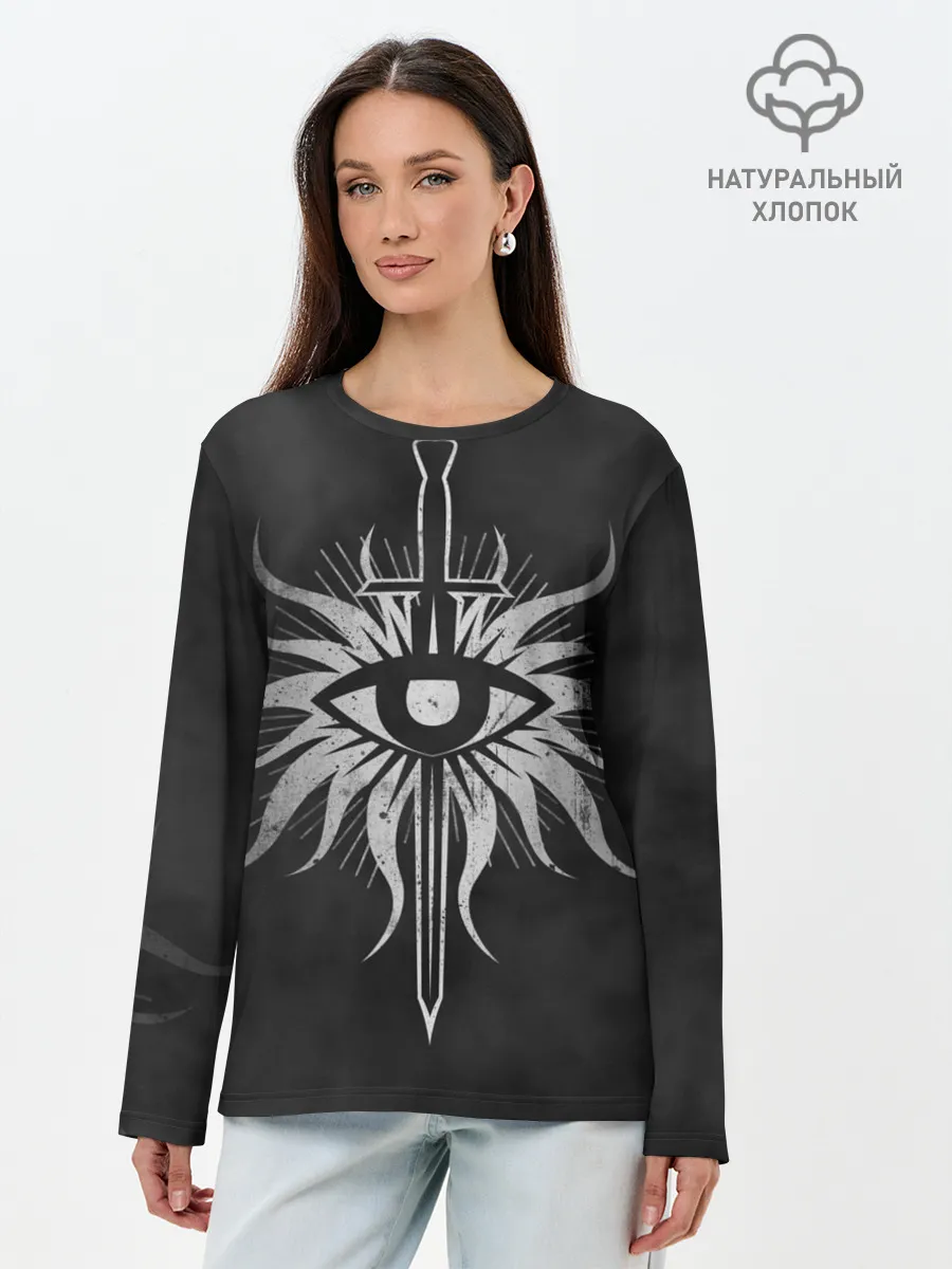 Лонгслив женский. Хлопок / Dragon Age