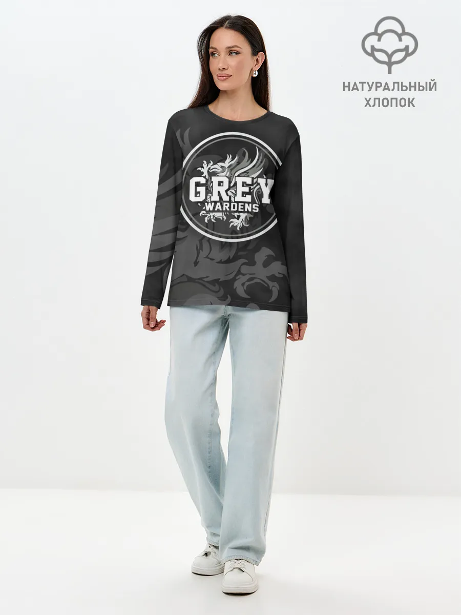 Лонгслив женский. Хлопок / Dragon Age