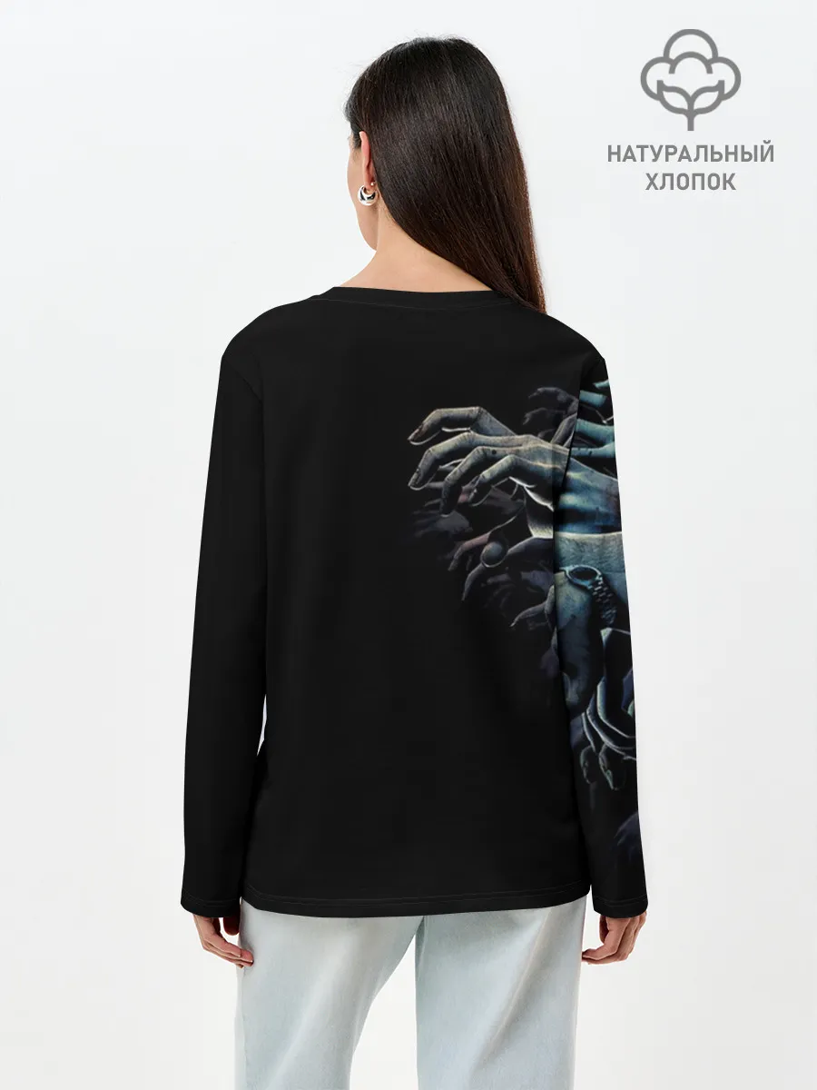 Лонгслив женский. Хлопок / Slipknot.