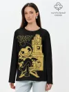 Лонгслив женский. Хлопок / Bendy And The Ink Machine