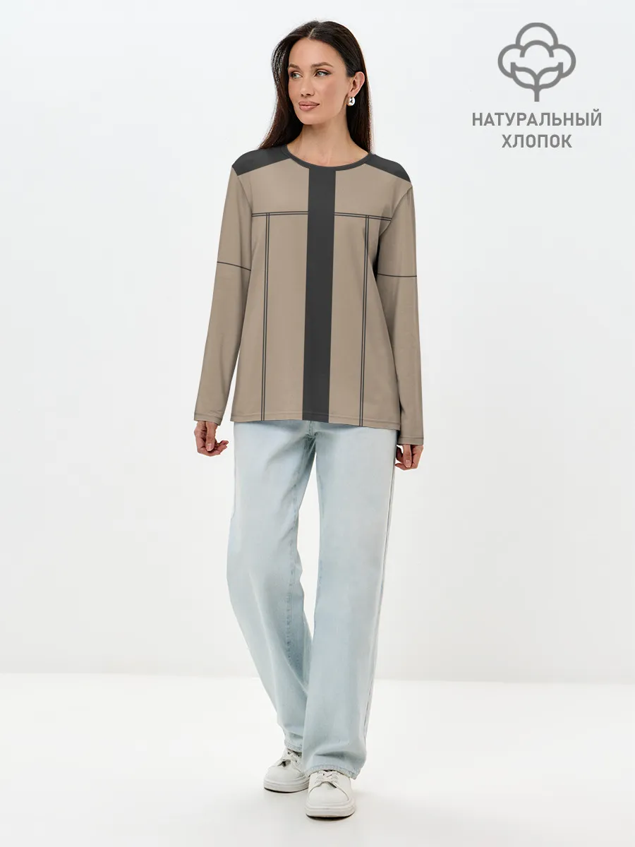 Лонгслив женский. Хлопок / ОДЕЖДА МАРКУСА