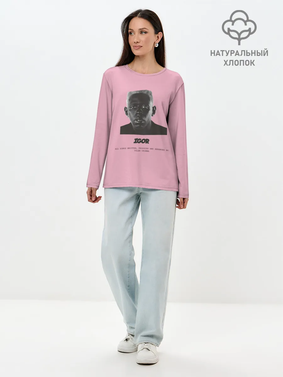 Лонгслив женский. Хлопок / Tyler, The Creator