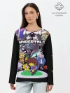 Лонгслив женский. Хлопок / UNDERTALE