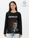 Лонгслив женский. Хлопок / Detroit: Become Human.