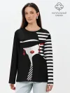 Лонгслив женский. Хлопок / Fashion