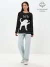 Лонгслив женский. Хлопок / ЪУЪ МАТЕМАТИКА