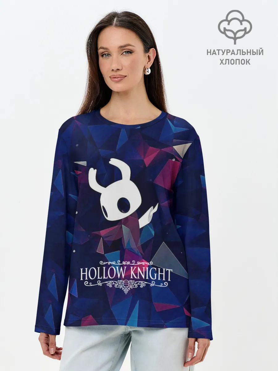 Лонгслив женский. Хлопок / Hollow Knight