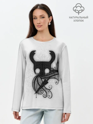 Лонгслив женский. Хлопок / Hollow Knight