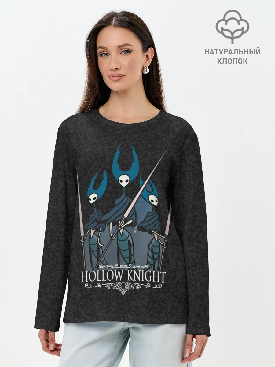 Лонгслив женский. Хлопок / Hollow Knight
