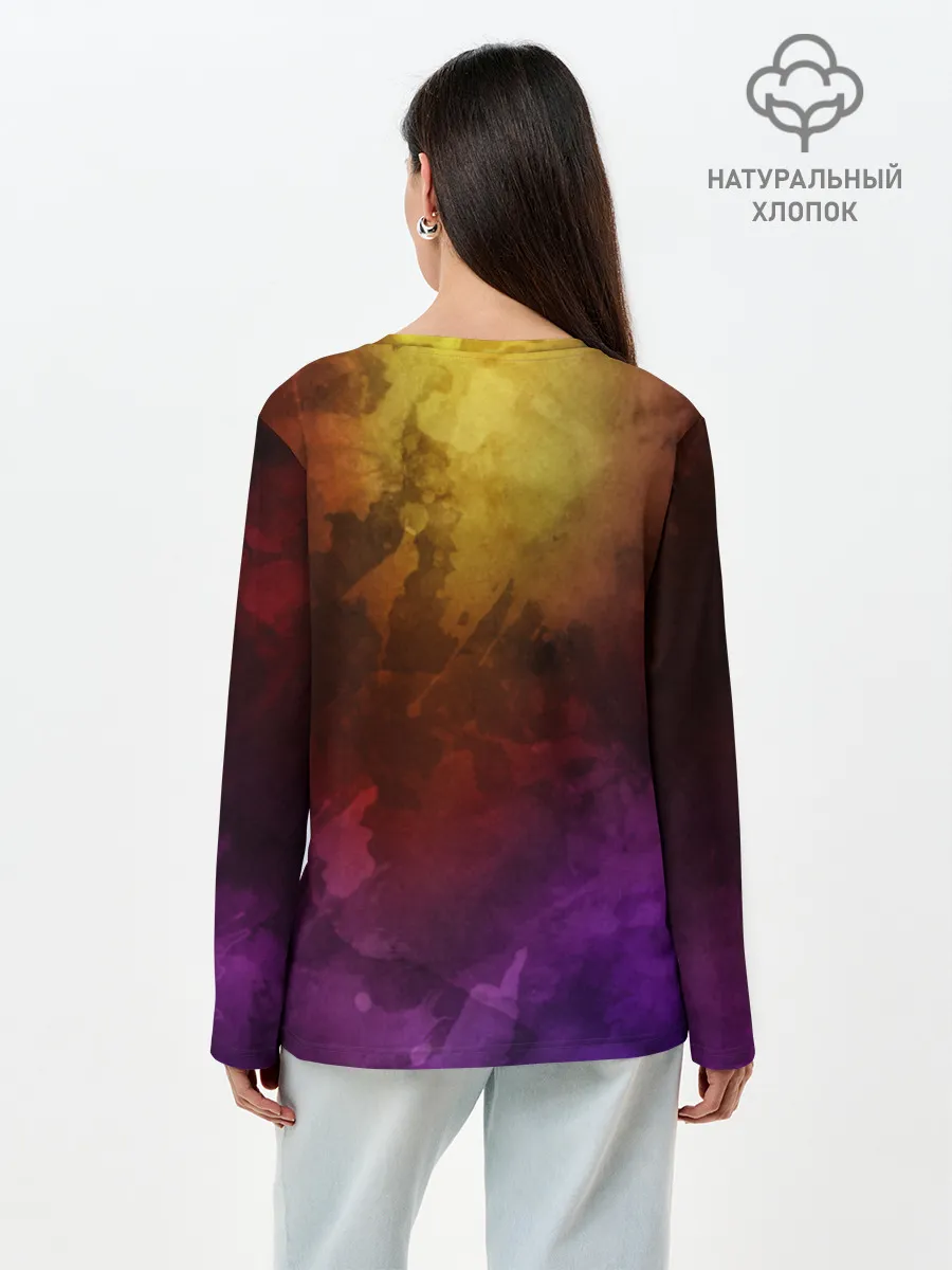 Лонгслив женский. Хлопок / Lil Peep ART