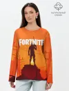 Лонгслив женский. Хлопок / Fortnite.