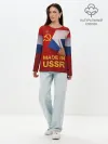 Лонгслив женский. Хлопок / MADE IN USSR