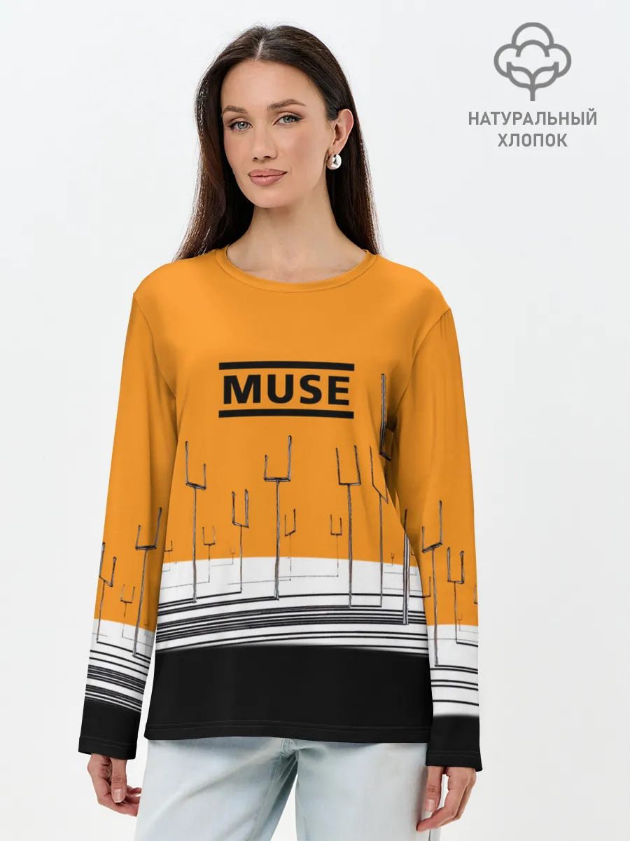 Лонгслив женский. Хлопок / Muse