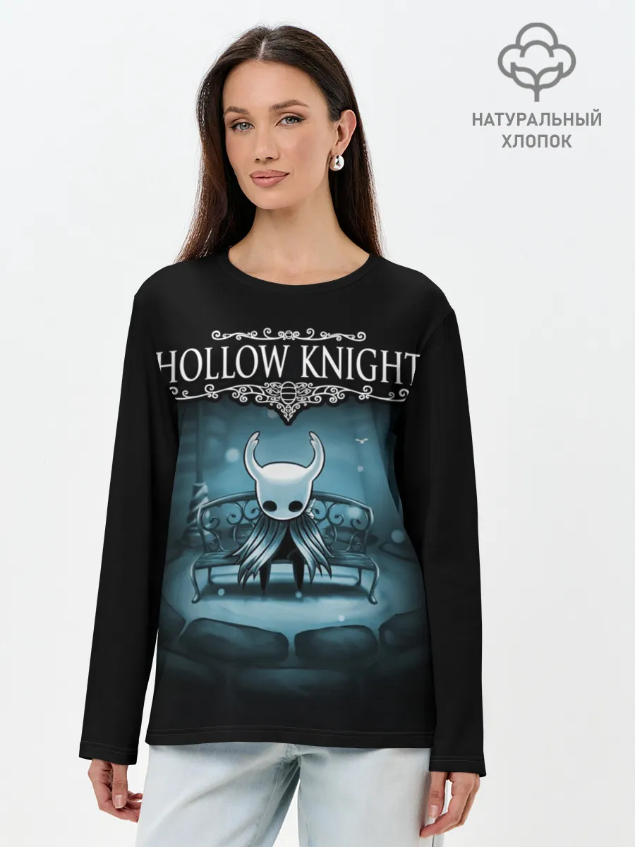 Лонгслив женский. Хлопок / Hollow Knight