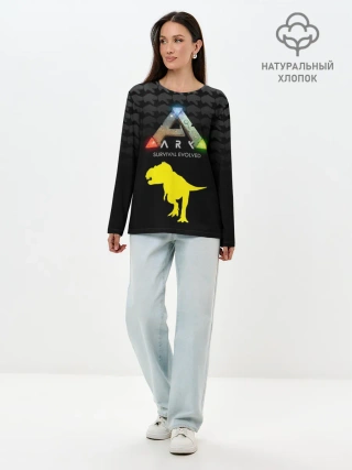 Лонгслив женский. Хлопок / Ark Survival Evolved