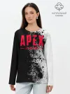 Лонгслив женский. Хлопок / апекс легендс