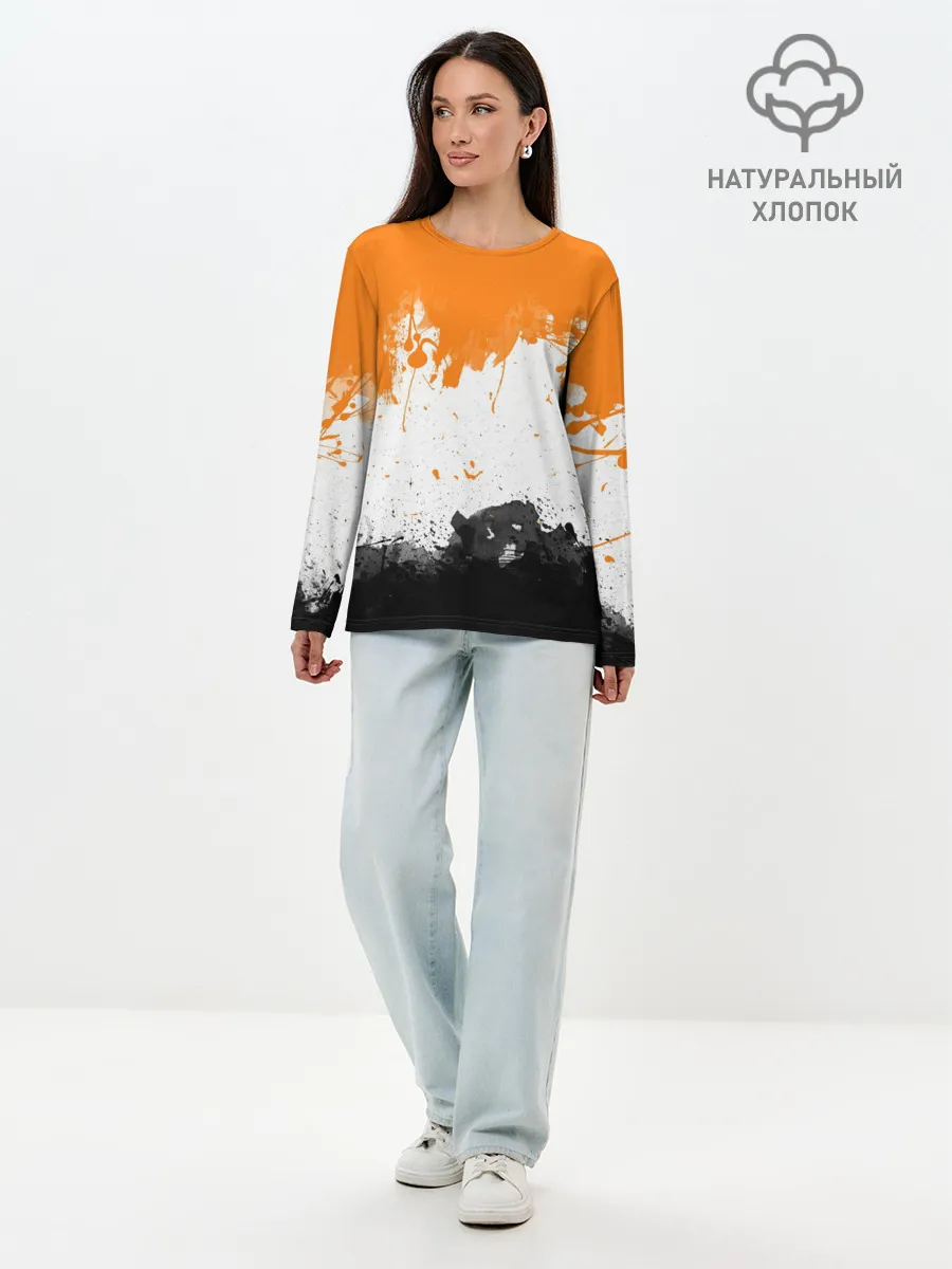 Лонгслив женский. Хлопок / Azimov