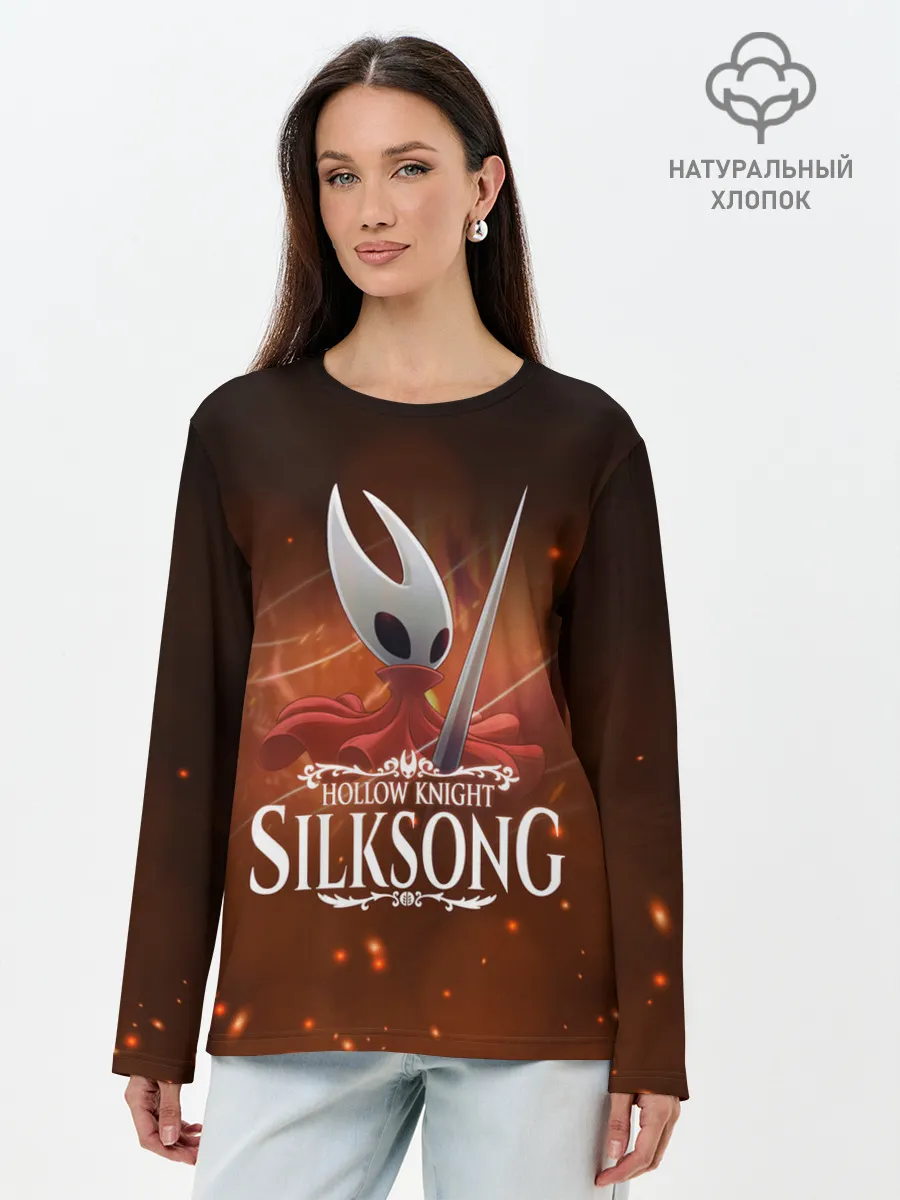 Лонгслив женский. Хлопок / Hollow Knight: SILKSONG