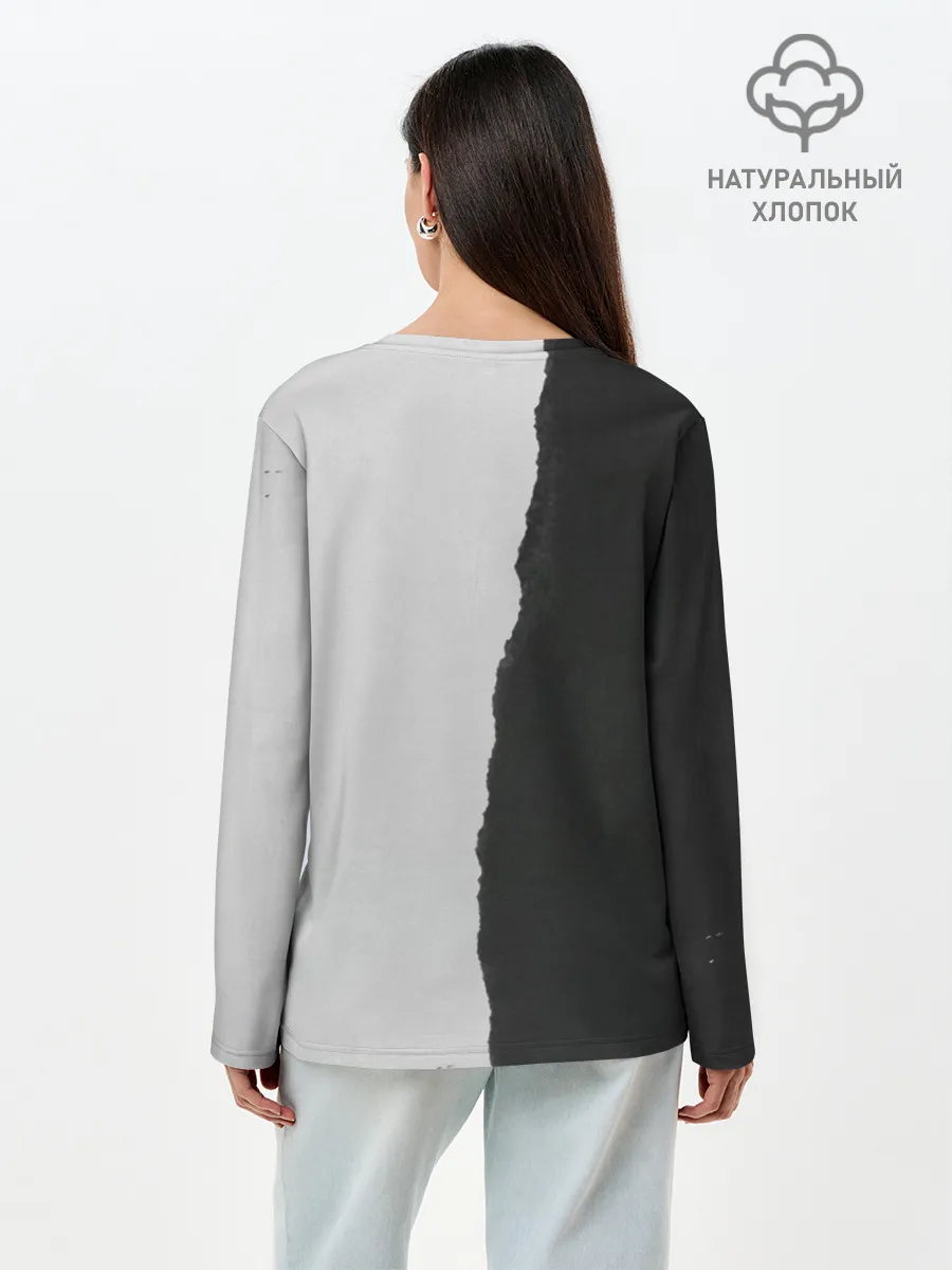 Лонгслив женский. Хлопок / ДЖИЗУС
