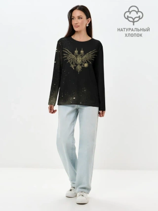 Лонгслив женский. Хлопок / PHARAOH // DEAD DYNASTY