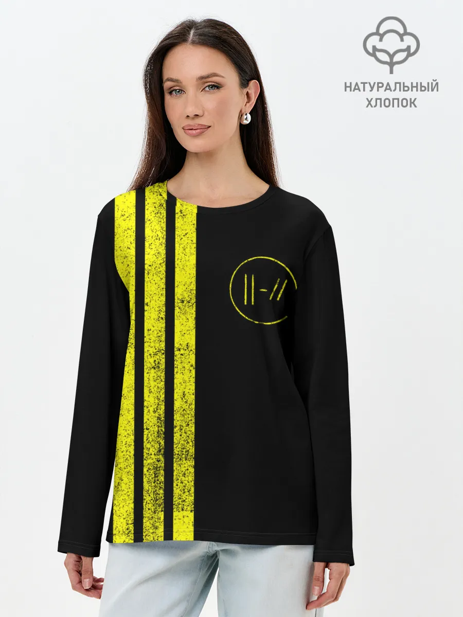 Лонгслив женский. Хлопок / Twenty One Pilots 17