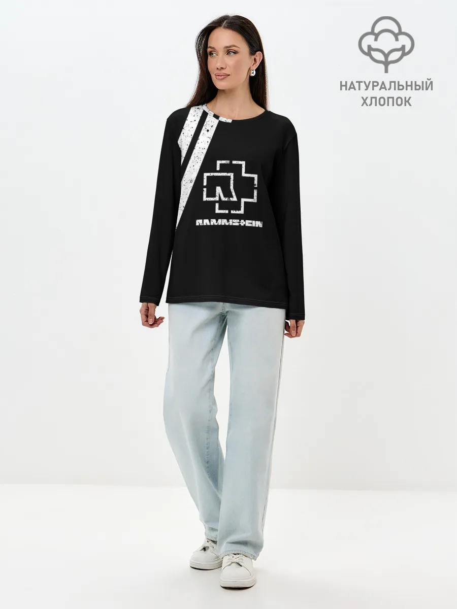 Лонгслив женский. Хлопок / Rammstein