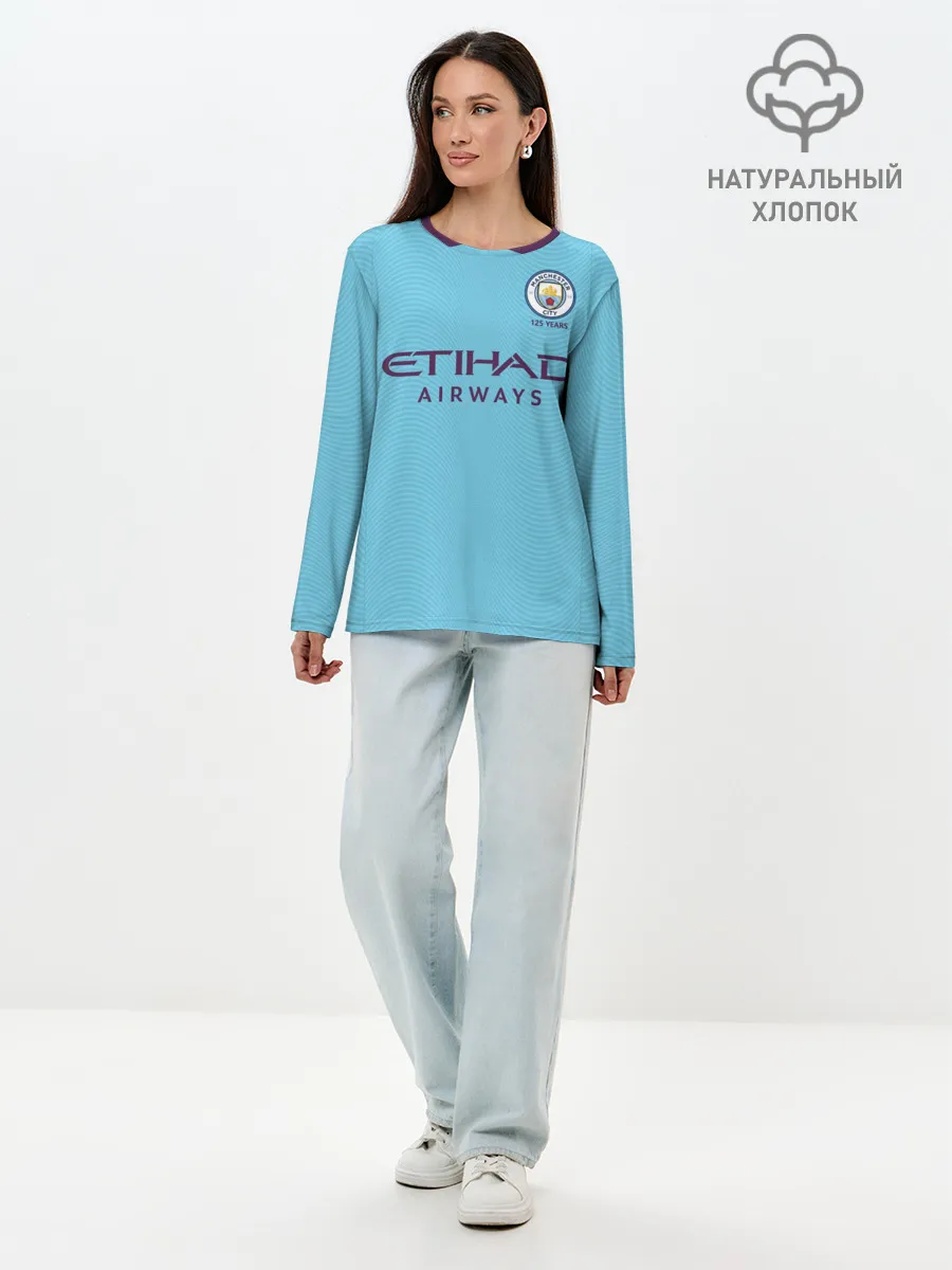 Лонгслив женский. Хлопок / De Bruyne home 19-20