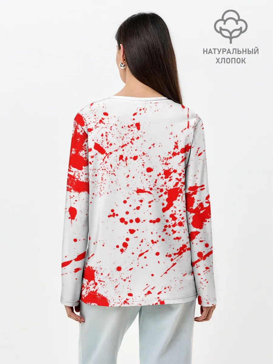 Лонгслив женский. Хлопок / БЕЗ БАБ