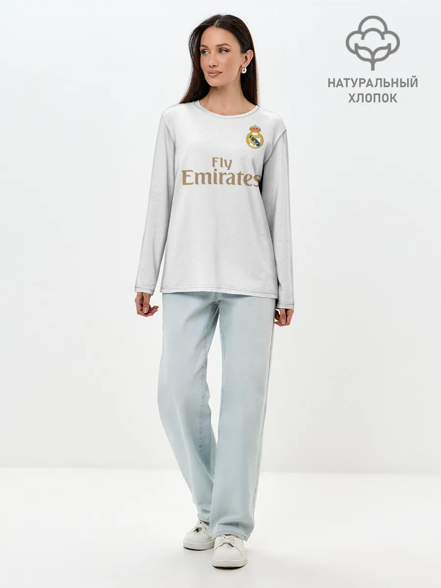 Лонгслив женский. Хлопок / Hazard home 19-20