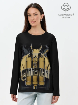 Лонгслив женский. Хлопок / Rammstein