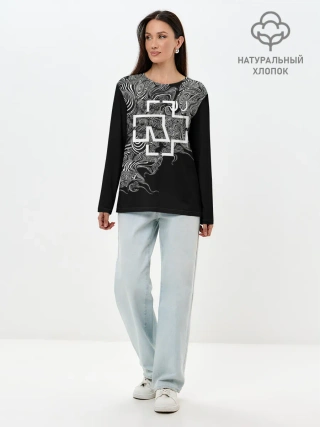 Лонгслив женский. Хлопок / Rammstein