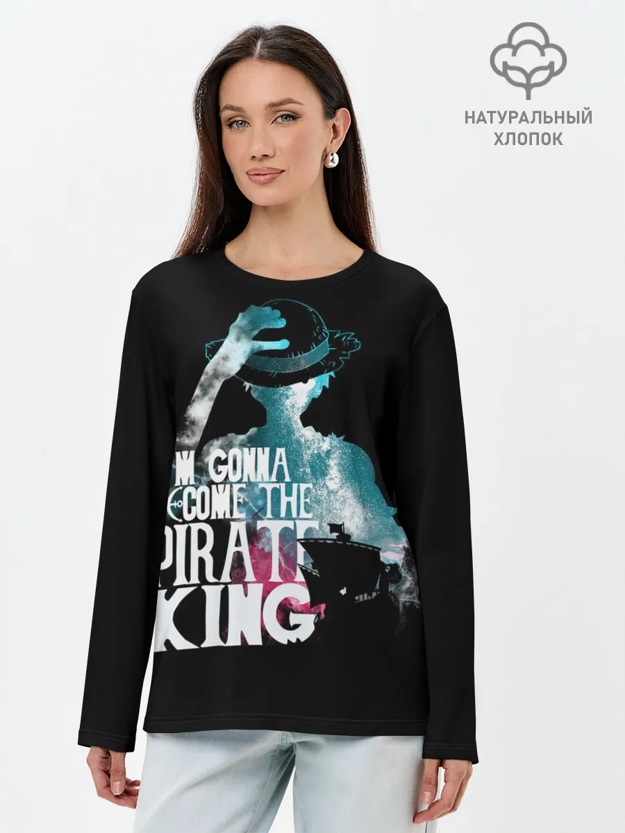 Лонгслив женский. Хлопок / ONE PIECE | ВАН-ПИС