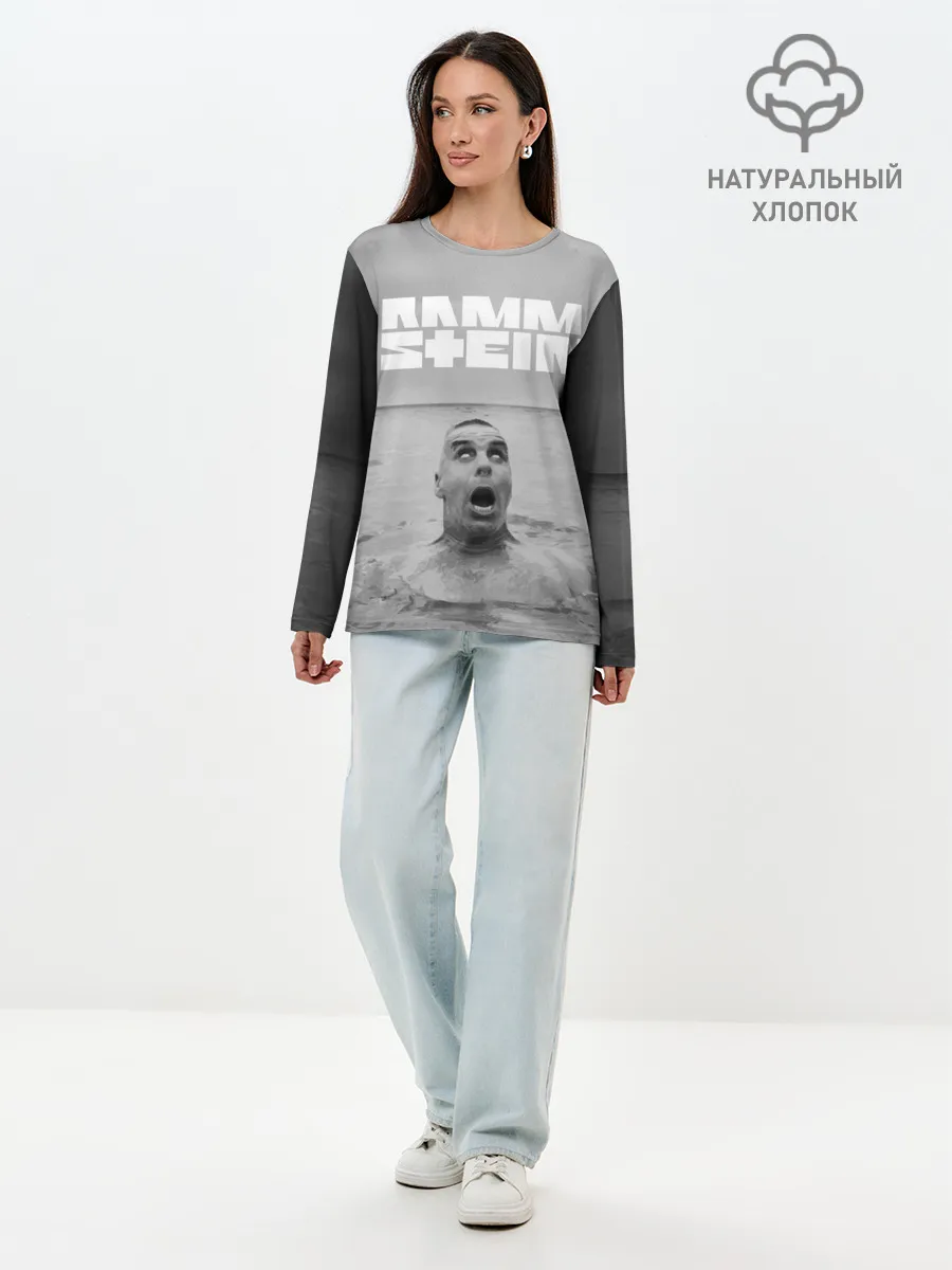 Лонгслив женский. Хлопок / RAMMSTEIN