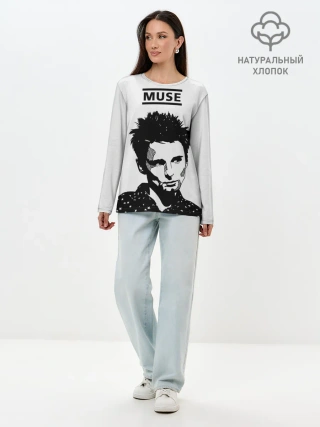 Лонгслив женский. Хлопок / Muse