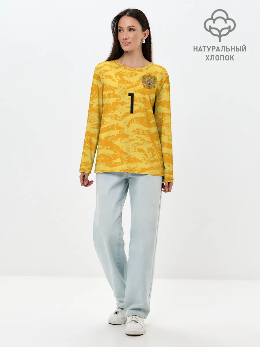 Лонгслив женский. Хлопок / Guilherme gk 19-20